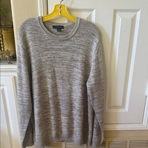 Classic Gray Crewneck Sweater for Men new without tags